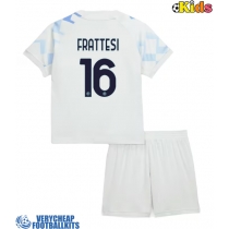 Inter Milan Davide Frattesi #16 Replica Away Minikit 2025-26 Short Sleeve (+ pants)